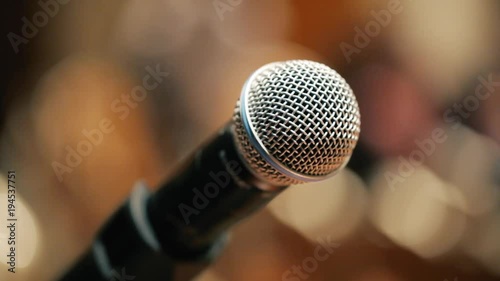 Stage microphone conference