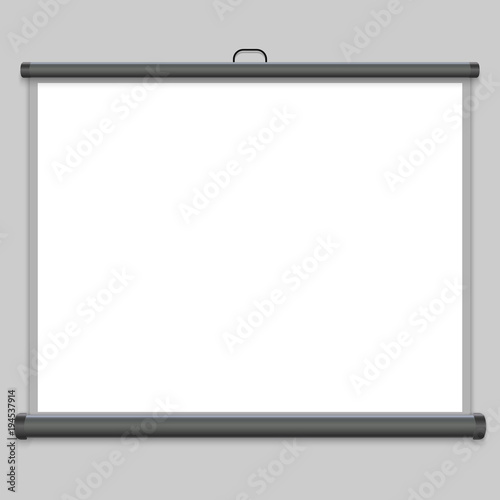 Projection screen, Presentation whiteboard
