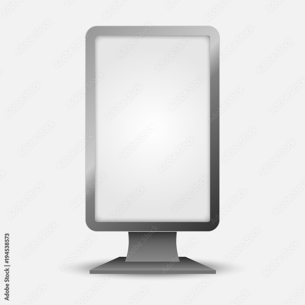 signboard mock up isolated . square illuminated lightbox with empty space for design signboard mock up isolated . square illuminated lightbox with empty space for design