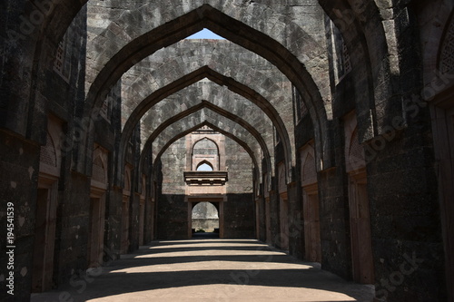 Hindola Mahal, Mandu, Madhya Pradesh, India photo