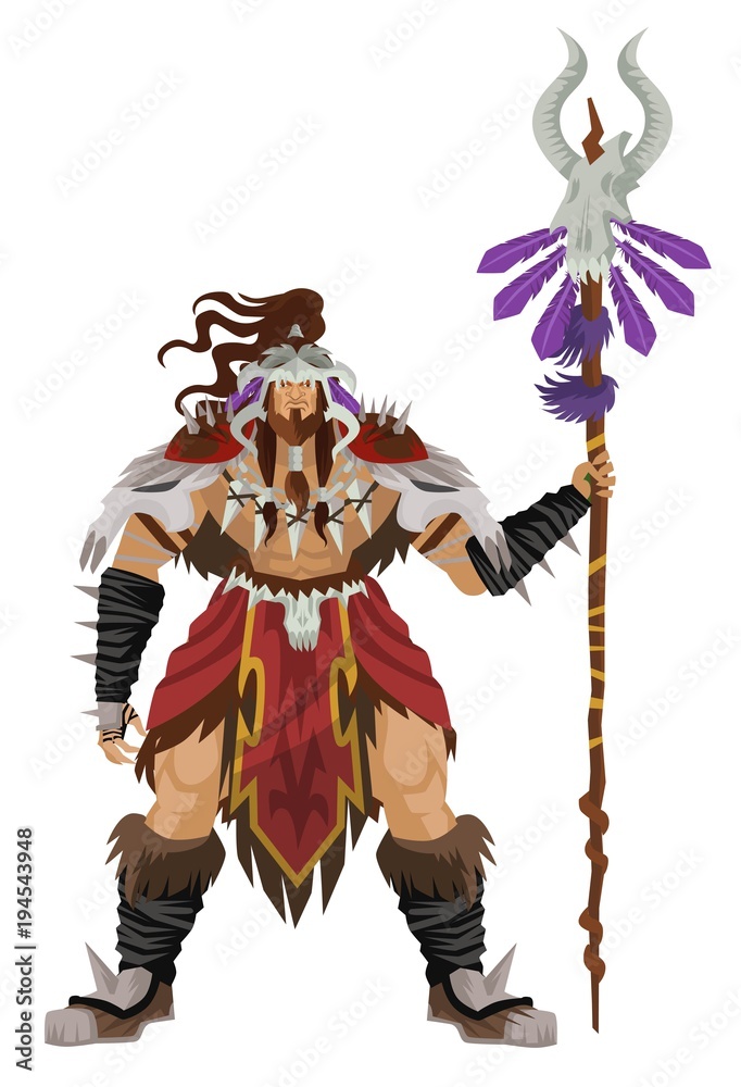 wild shaman character