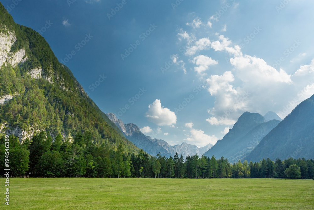 Triglav mountains in Slovenia
