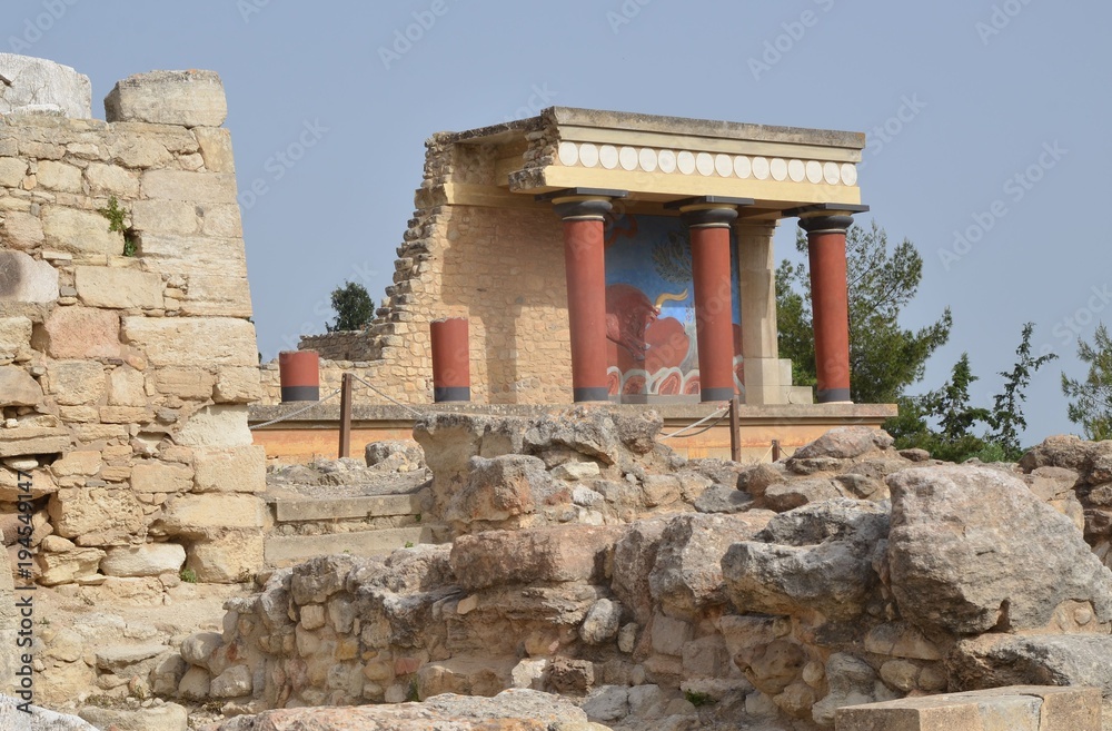 Site antique de Knossos, Crète