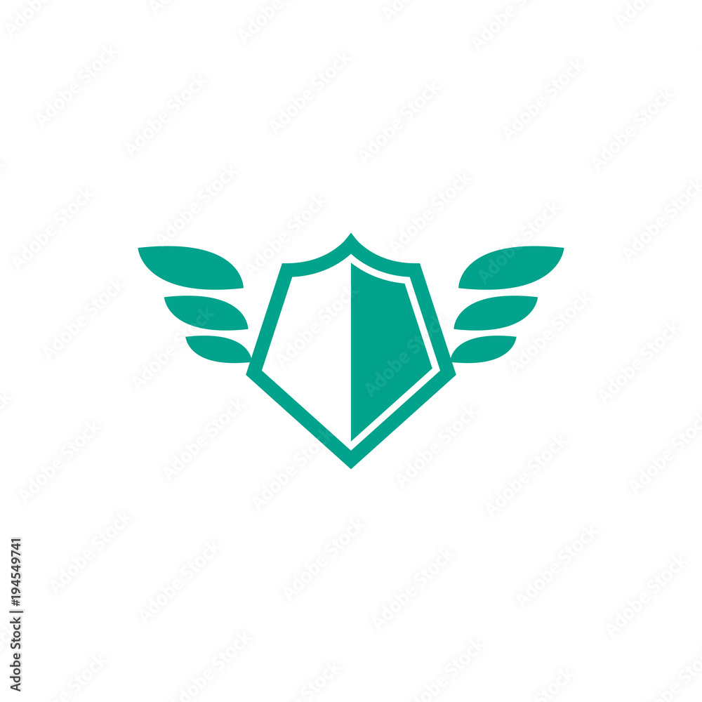 shield with wing logo design, shield with wing icon, logo design template, symbol for company shield with wing logo design, shield with wing icon, logo design template, symbol for company