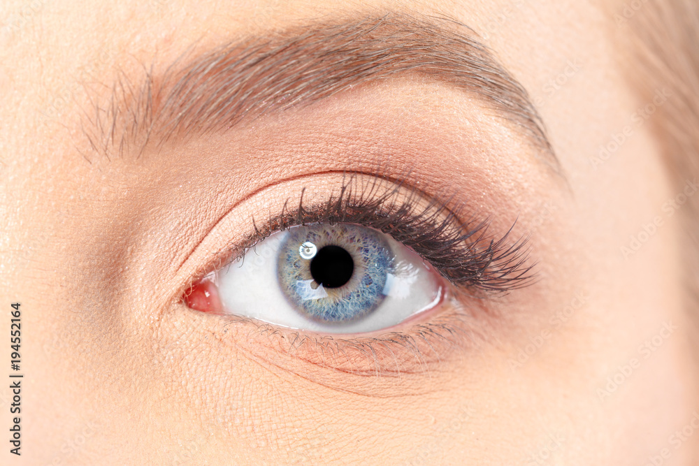 Fototapeta premium close up of beautiful woman eye