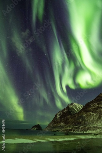 Aurora Borealis Lofoten Island