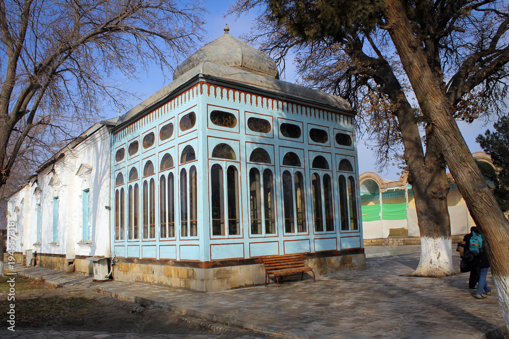 Sitorai Mokhi-Khosa Palace in ancient Bukhara, residence of Emir, Uzbekistan