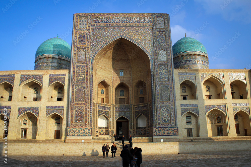 Miri Arab Madrasa in Bukhara, Uzbekistan