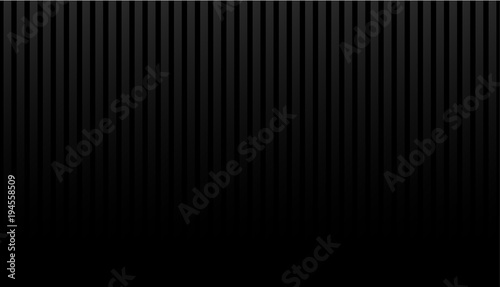 Black lighting background with vertical stripes. Vector abstract background
