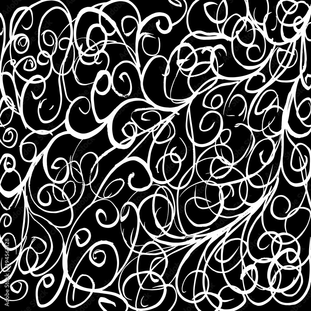 Brush stroke pattern. Watercolor.
