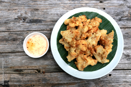 Deep fried pork