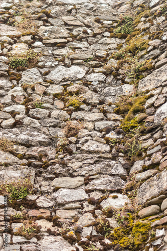 Mossy Stone Wall