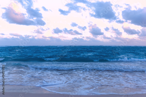 Sunrise and clouds