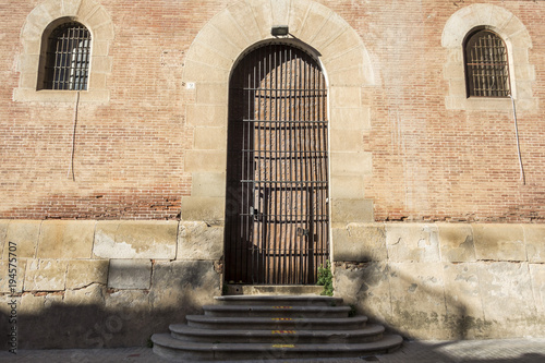  Old prison building,Mataro,Spain. photo