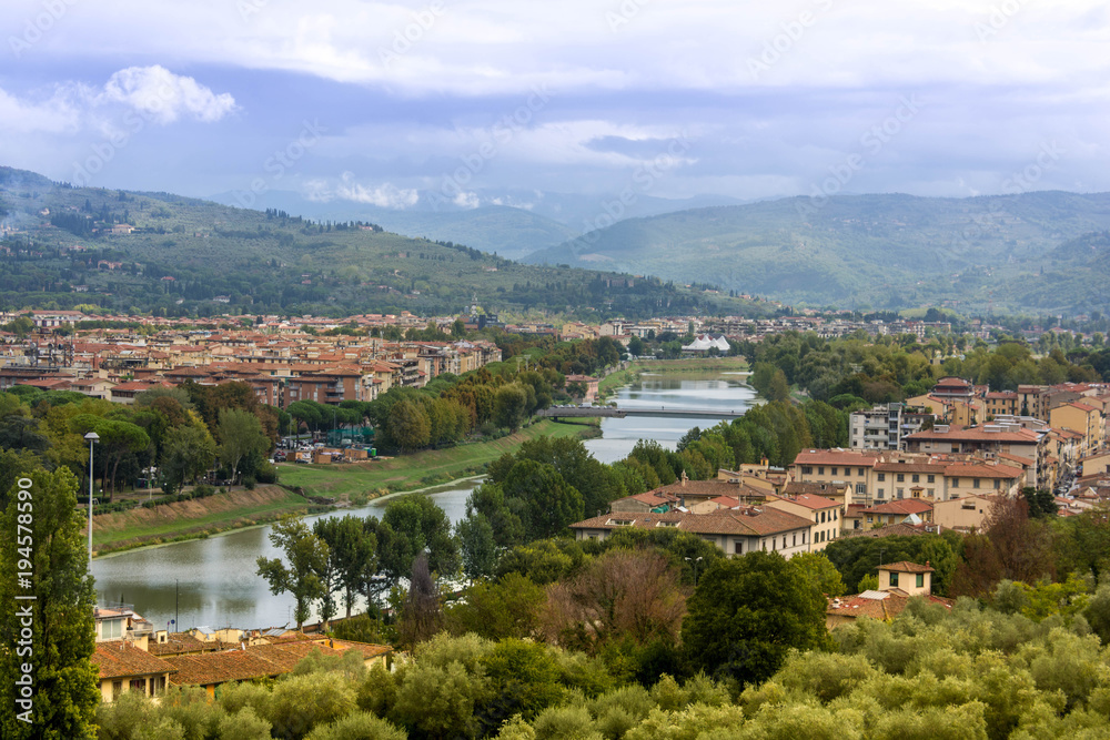 Florence: the Arno river