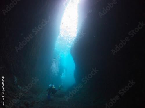 Caving diving in Atami city, Shizuoka prefecture, japan