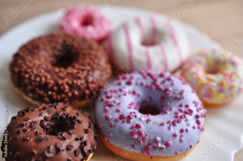 tasty and beautiful donuts