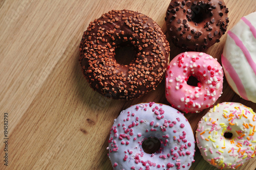 tasty and beautiful donuts