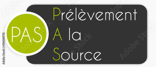 PAS - Prélèvement a la source