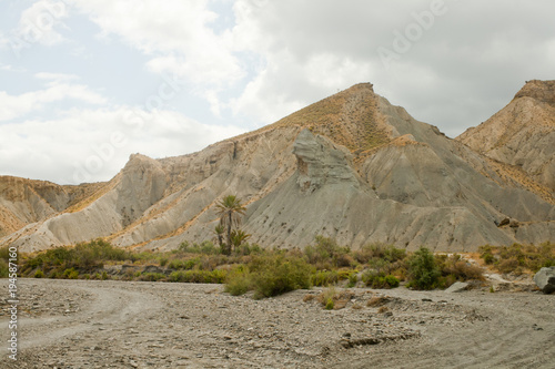 Desert Tabernas. landscape