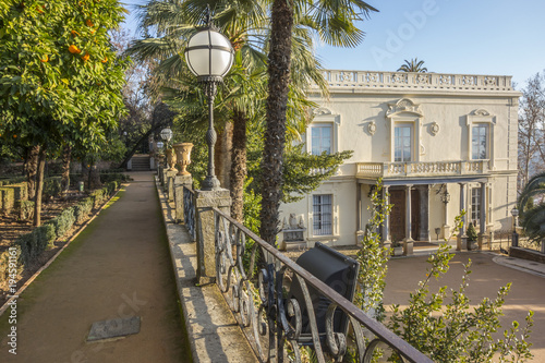  Carmen de los Martires, near to Alhambra, public garden.Granada, Spain.