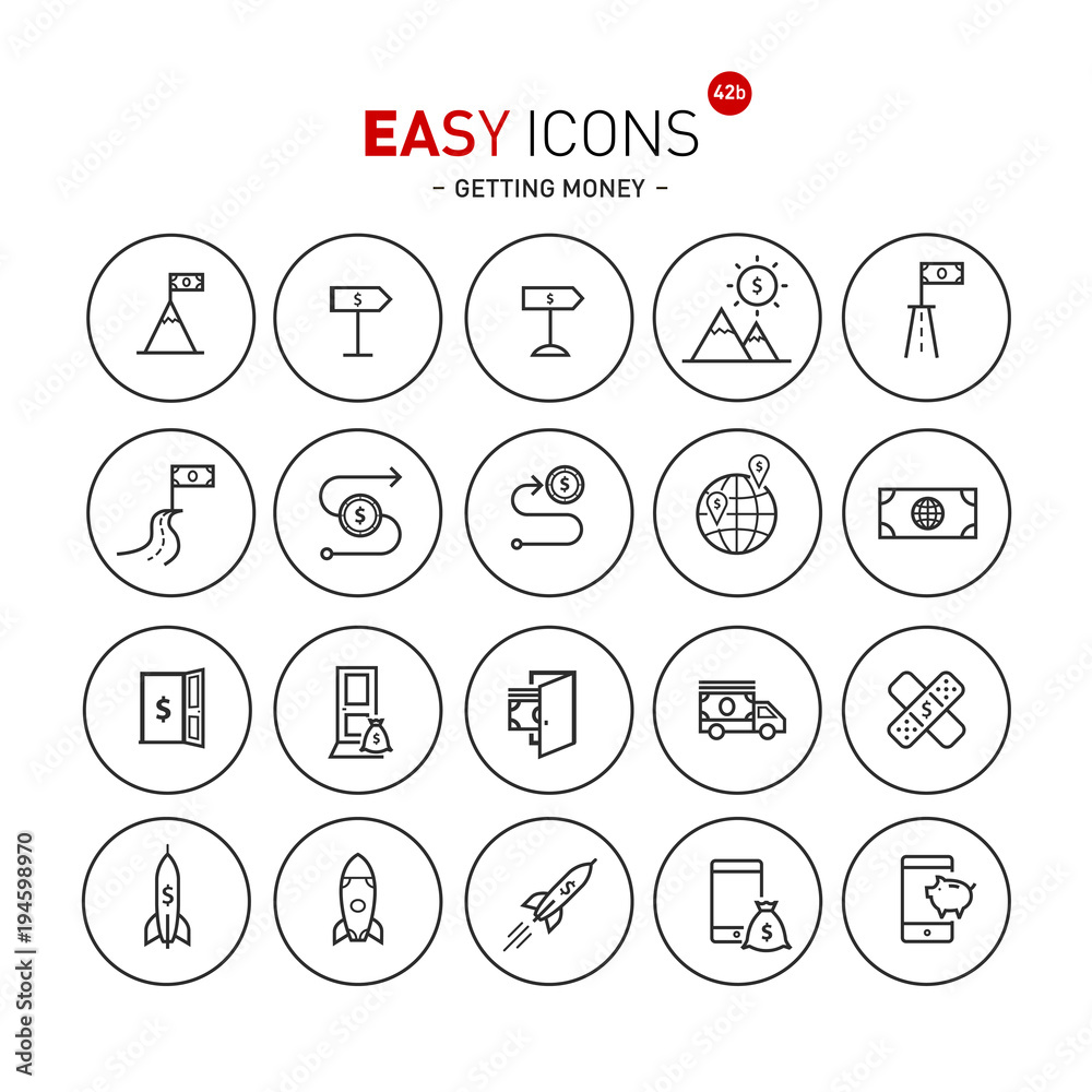 Easy icons 42b Gettng money Easy icons 42b Gettng money