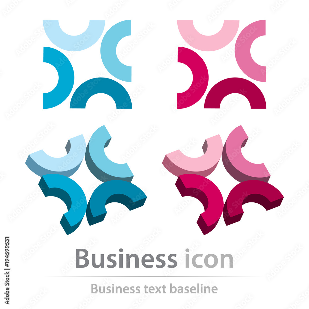 Originally created business icon Originally created business icon