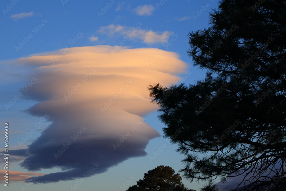 珍しい雲 珍しい雲