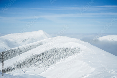 Breathtaking landscape of winter Gorgany mountains © LIGHTFIELD STUDIOS