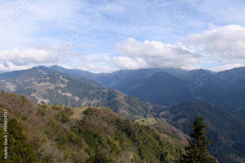 Taiwan mountain scenery