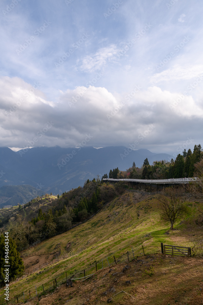 Taiwan mountain scenery