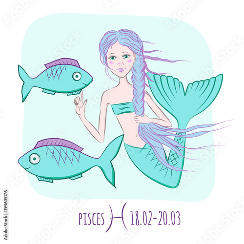 Pisces Zodiac astrological sign