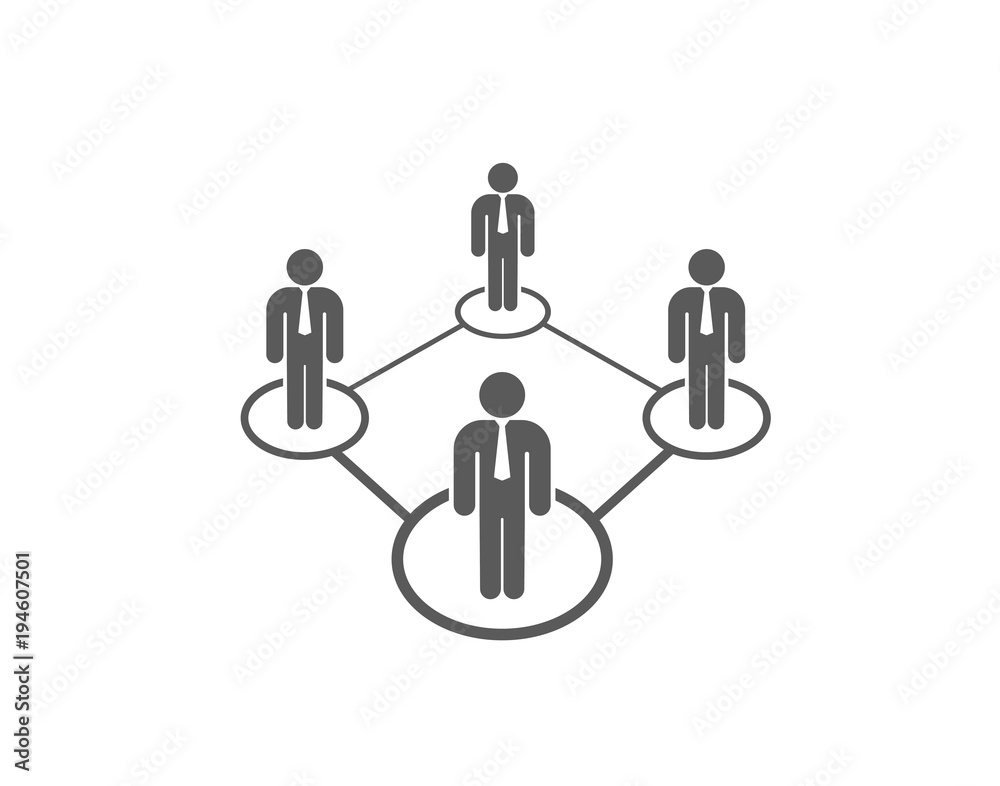 Business man team working, social communication, business man relationship icon Business man team working, social communication, business man relationship icon