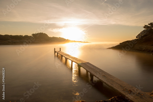 Wallpaper Mural Sespanyol Beach in Ibiza at sunrise, Balearic Islands Torontodigital.ca