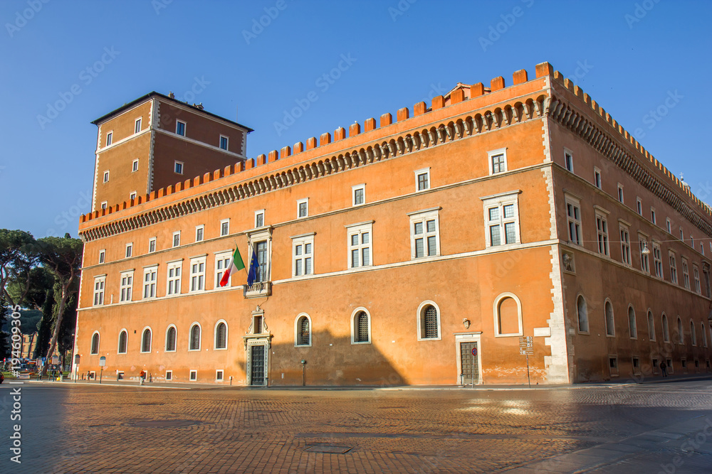 The Palazzo Venezia, Rome, Italy