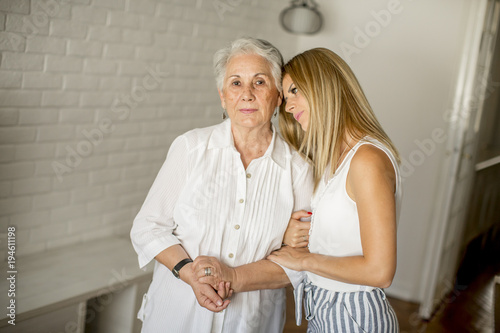 Grandmother and granddaught...