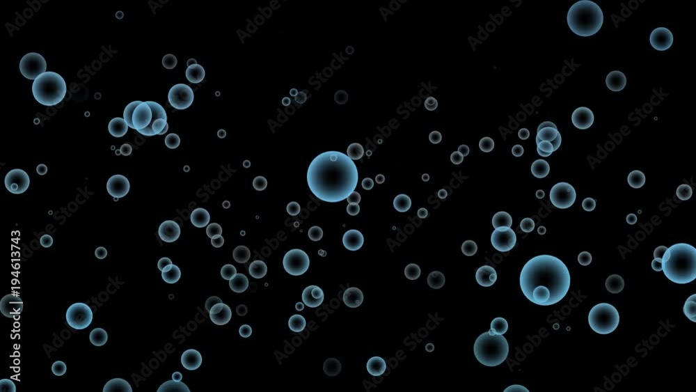 Abstract bubble background. Blue bubbles moving from down to top. Abstract bubble background. Blue bubbles moving from down to top.