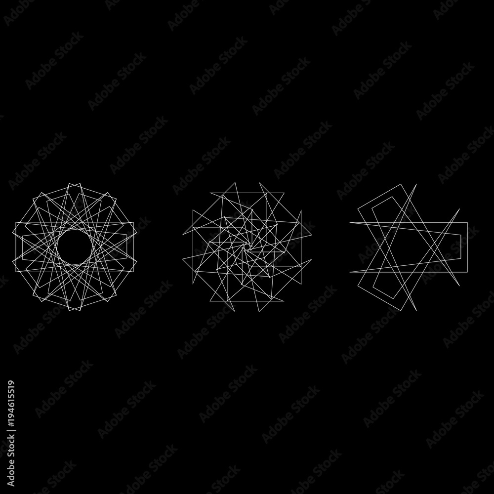 Holiday patterns of stars of snowflakes and flowers for gifts Holiday patterns of stars of snowflakes and flowers for gifts
