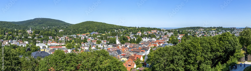 Königstein im Taunus, Panoramablick 
