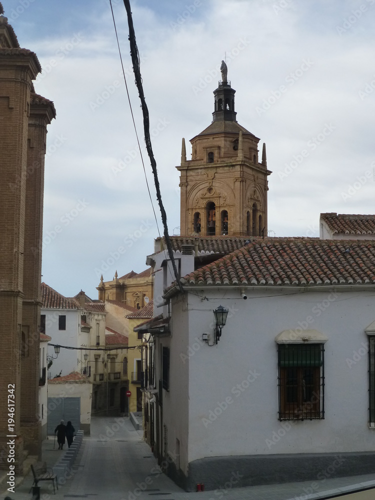 Obraz premium Guadix,ciudad de la provincia de Granada perteneciente a la comunidad autónoma de Andalucía (España)