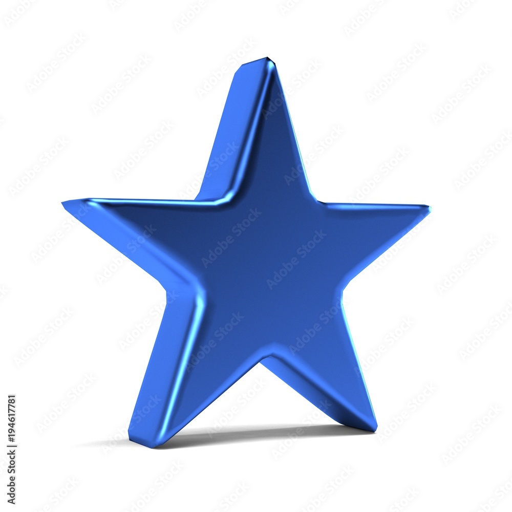 Gold Star Icon. 3D Gold Render Illustration Gold Star Icon. 3D Gold Render Illustration