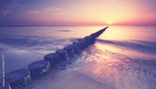 Obraz Bałtyk marzy o zachodzie słońca