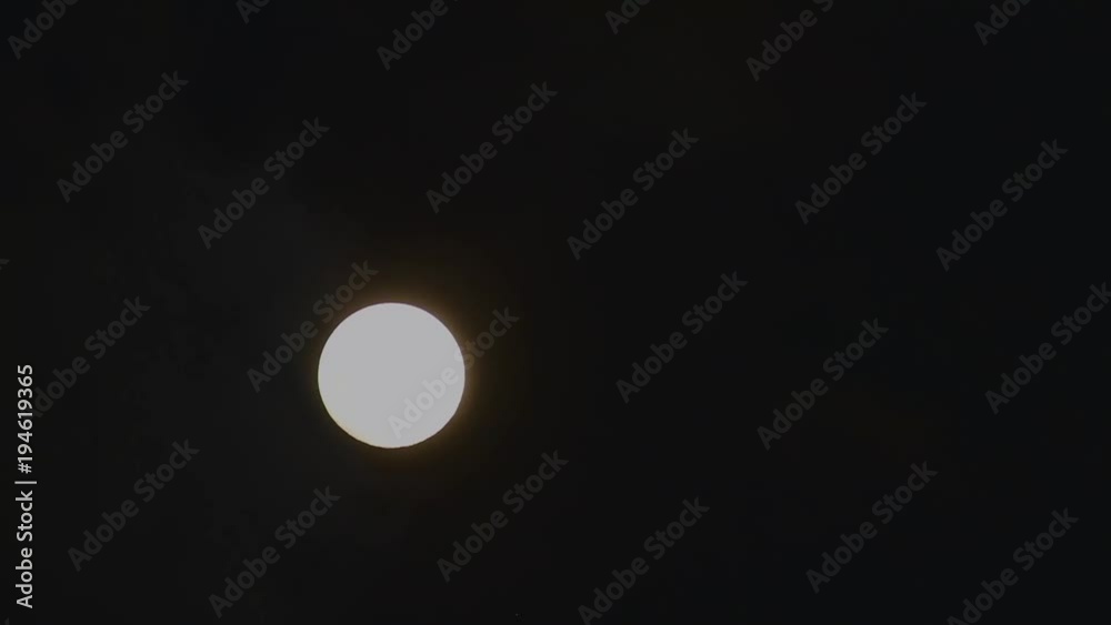 longer time lapse of full moon longer time lapse of full moon