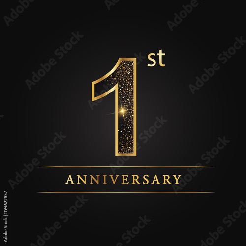 anniversary,aniversary, first years anniversary celebration logotype. 1st anniversary logo photo