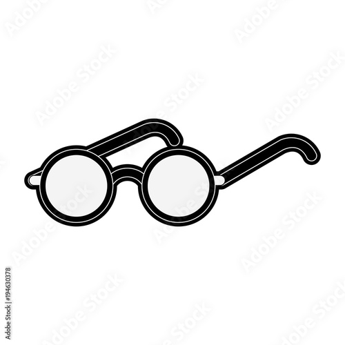 Fashion glasses isolated vector illustration graphic design