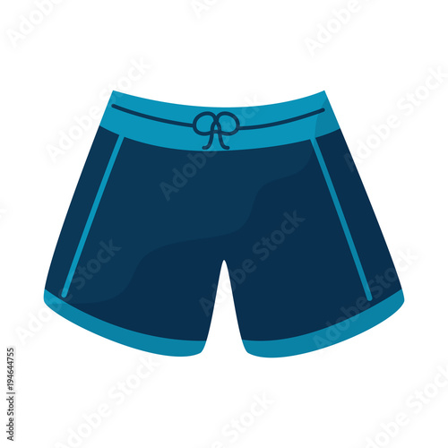 trunks bathing suit man icon image vector illustration design 