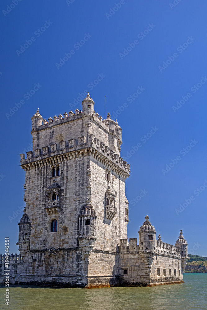 Der Torre de Belém in Lissabon