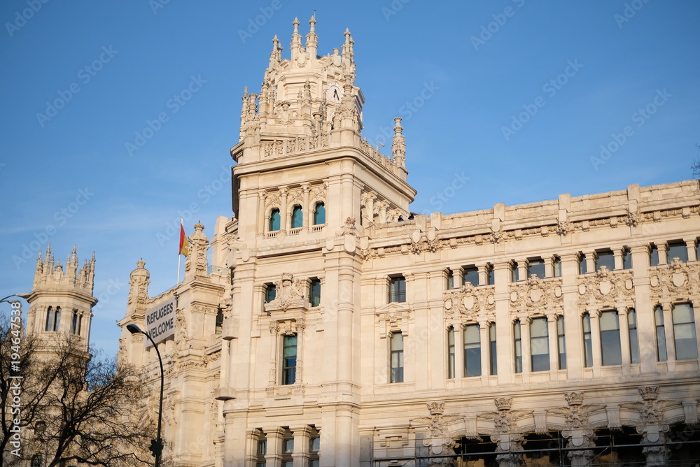 Beautiful Building in Madrid