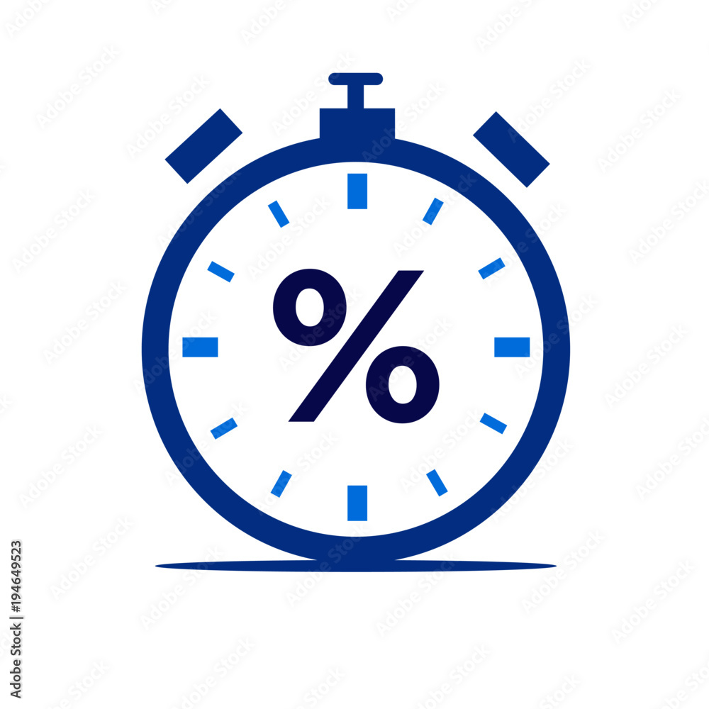 shop and discount time logo