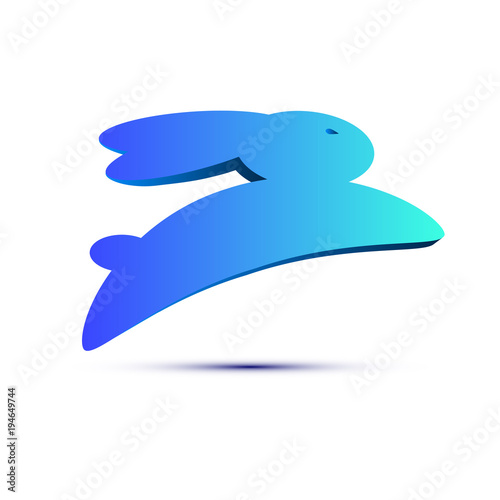 logo of an animal rabbit
